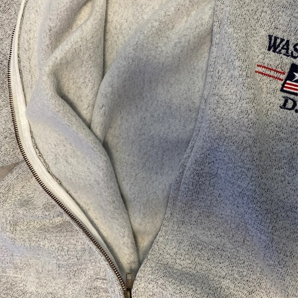 Unisex Oversized Zip-Up - Picture 4 of 5